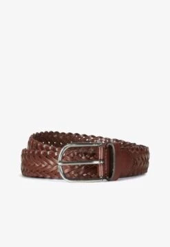 Marc O'Polo Flechtgürtel - Classic Cognac -Mode Familie 59b32ef090d84fa0825a21fbc894479e 1