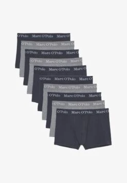 Marc O'Polo 10ER PACK - Panties - Black Beetle Grey Melange -Mode Familie 5a763f7a78664f27b36ab39e741810f4