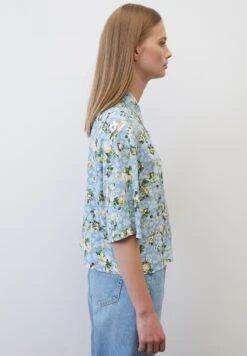 Marc O'Polo DENIM MIT ALLOVER-PRINT AUS LENZING™ ECOV - Hemdbluse - Multi Soft Sky Blue -Mode Familie 5aaf95380d0648279ffc20a8241b6d4f