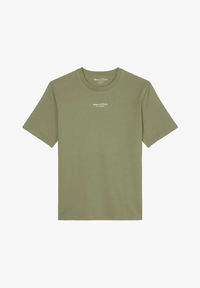 Marc O'Polo REGULAR AUS SOFTER - T-Shirt Basic - Olive 6 Marc O'Polo REGULAR AUS SOFTER - T-Shirt Basic - Olive – Bild 6