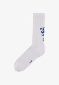 Marc O'Polo MIT SPORTIVEN STREIFEN - Socken - White Blue -Mode Familie 5bc69a9e9999419aae1214c249022ba9