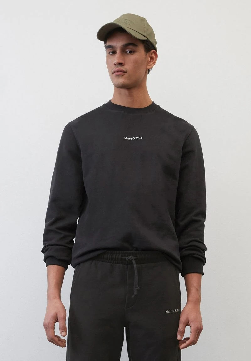 Marc O'Polo REGULAR AUS REINER - Sweatshirt - Black 1 Marc O'Polo REGULAR AUS REINER - Sweatshirt - Black
