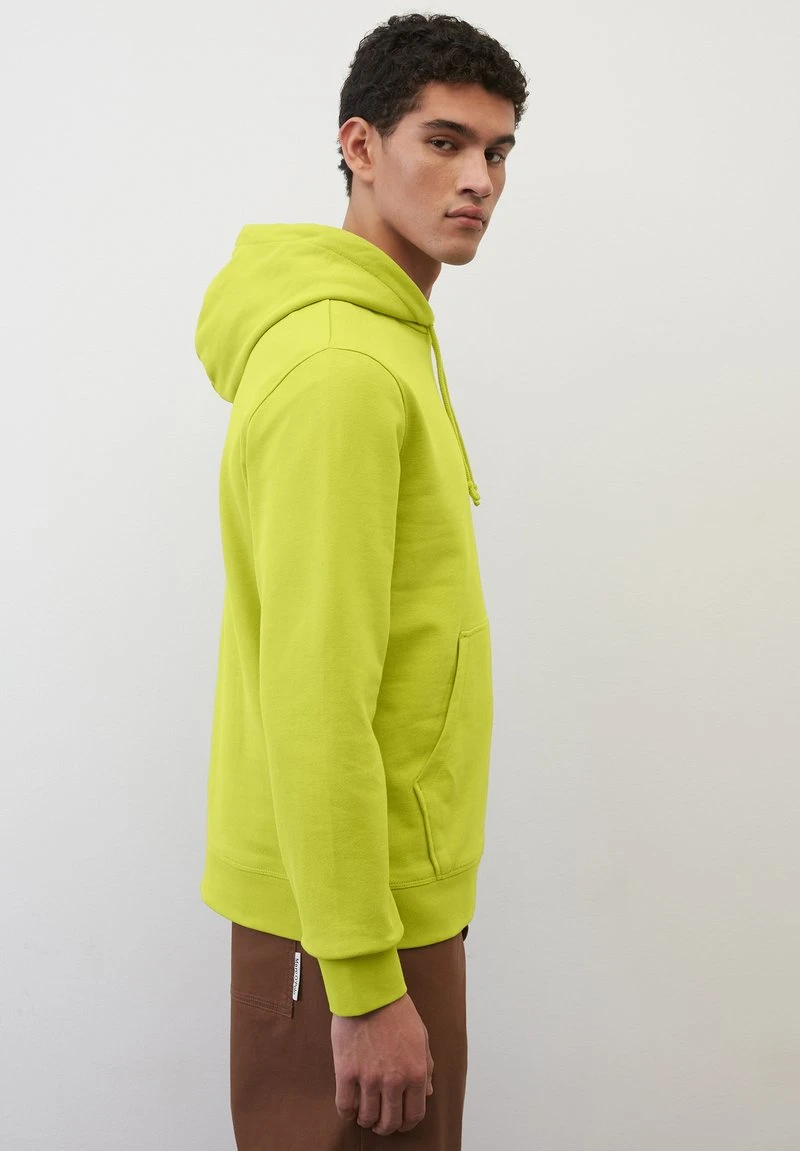 Marc O'Polo KAPUZEN- REGULAR AUS REINER BIO - Kapuzenpullover - Acid Green 3 Marc O'Polo KAPUZEN- REGULAR AUS REINER BIO - Kapuzenpullover - Acid Green – Bild 3