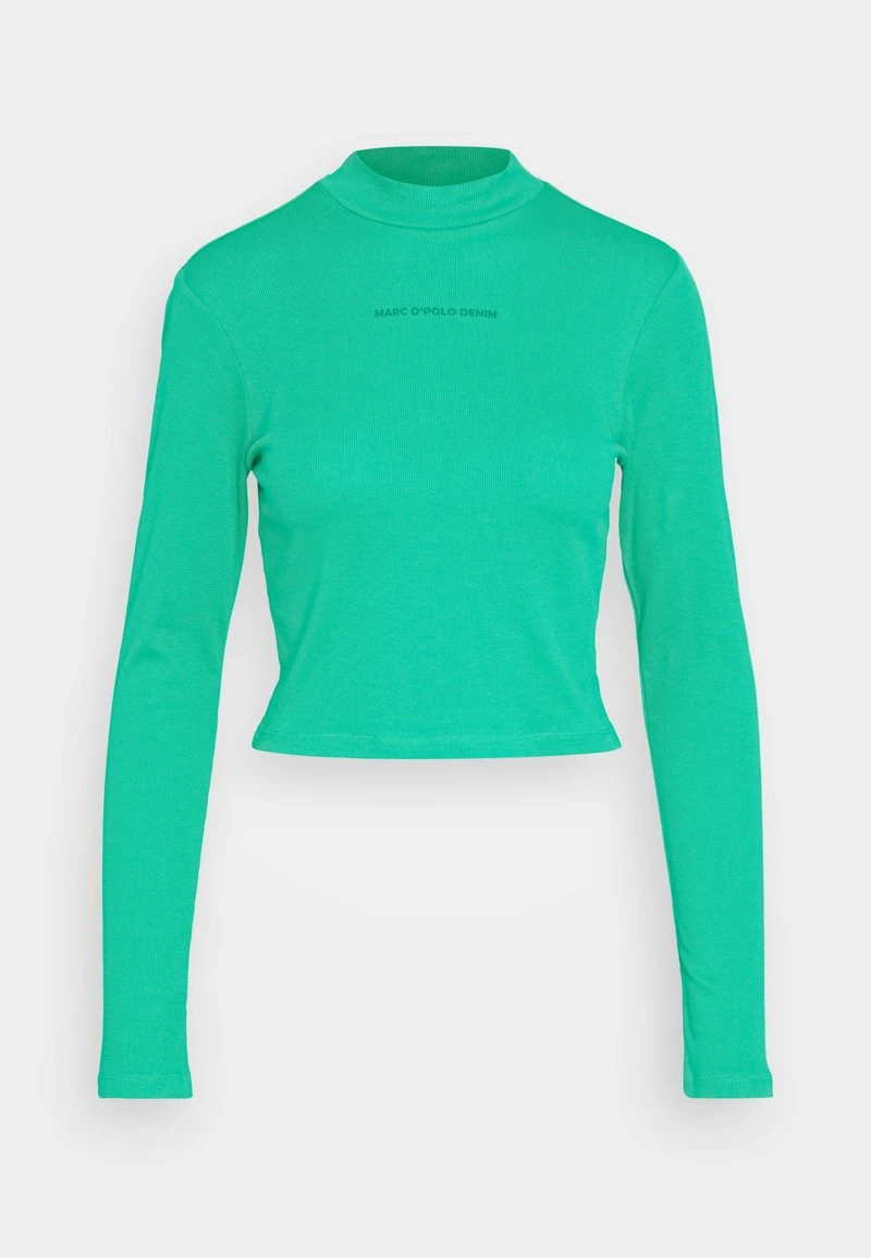 Marc O'Polo DENIM LONG SLEEVE STAND UP COLLAR SLIM FIT CROPPED - Langarmshirt - Neptune 5 Marc O'Polo DENIM LONG SLEEVE STAND UP COLLAR SLIM FIT CROPPED - Langarmshirt - Neptune – Bild 5