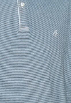 Marc O'Polo LONG SLEEVE - Poloshirt - Multi/blue Heron -Mode Familie 600be554d71a468c9b01b3a3d588c24f