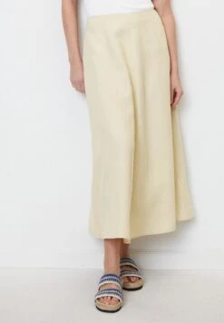 Marc O'Polo AUS SOMMERLICHER WARE - A-Linien-Rock - Soft Taupe