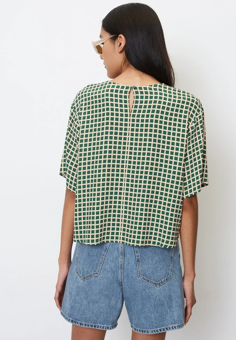 Marc O'Polo DENIM SHORT SLEEVE - Bluse - Multi Blue 3 Marc O'Polo DENIM SHORT SLEEVE - Bluse - Multi Blue – Bild 3