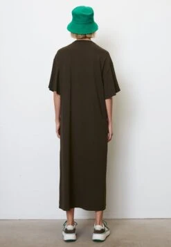 Marc O'Polo FLIESSENDES MIT AUS - Jerseykleid - Hickory Brown -Mode Familie 62562ef0e4684cdd9296549d6616d822