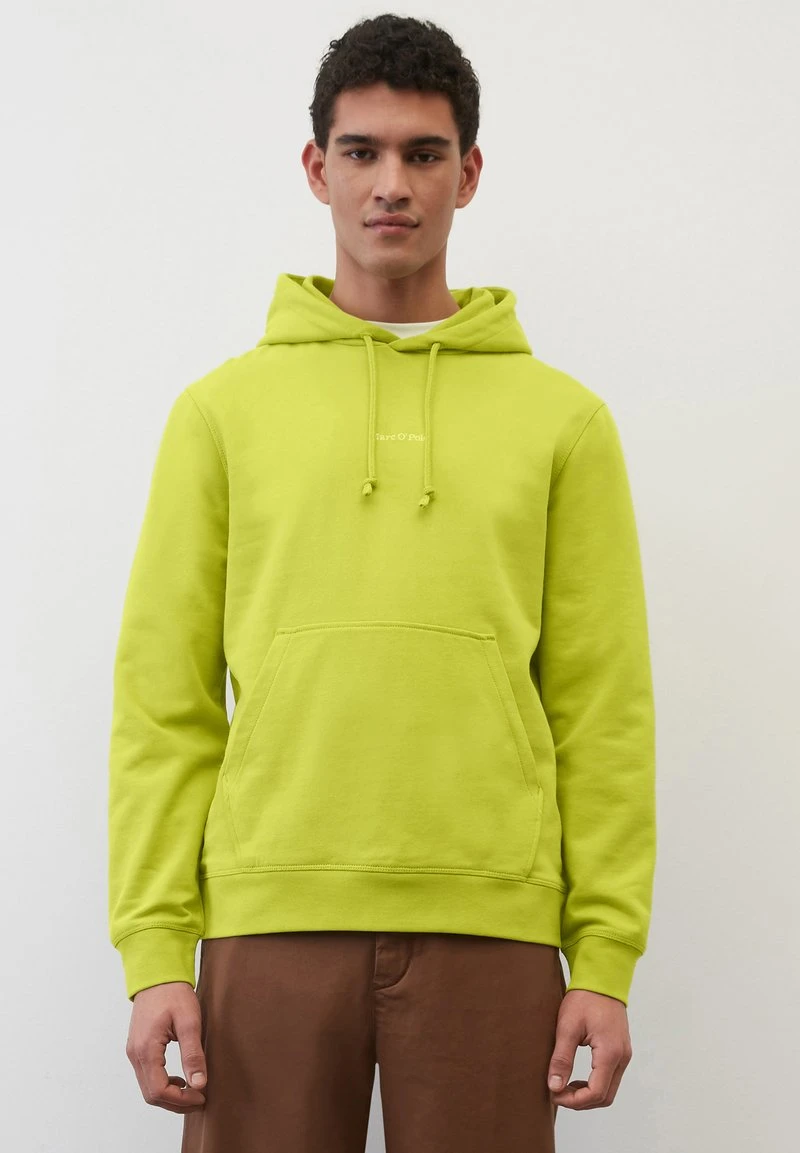 Marc O'Polo KAPUZEN- REGULAR AUS REINER BIO - Kapuzenpullover - Acid Green 1 Marc O'Polo KAPUZEN- REGULAR AUS REINER BIO - Kapuzenpullover - Acid Green