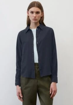 Marc O'Polo BOYFRIEND OVERSIZE AUS PAPER-TOUCH - Hemdbluse - Deep Blue Sea 10 Marc O'Polo BOYFRIEND OVERSIZE AUS PAPER-TOUCH - Hemdbluse - Deep Blue Sea -Mode Familie 63ac00267e484f1a9b0c443414246edc