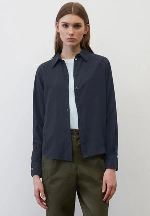 Marc O'Polo BOYFRIEND OVERSIZE AUS PAPER-TOUCH - Hemdbluse - Deep Blue Sea 5 Marc O'Polo BOYFRIEND OVERSIZE AUS PAPER-TOUCH - Hemdbluse - Deep Blue Sea – Bild 5