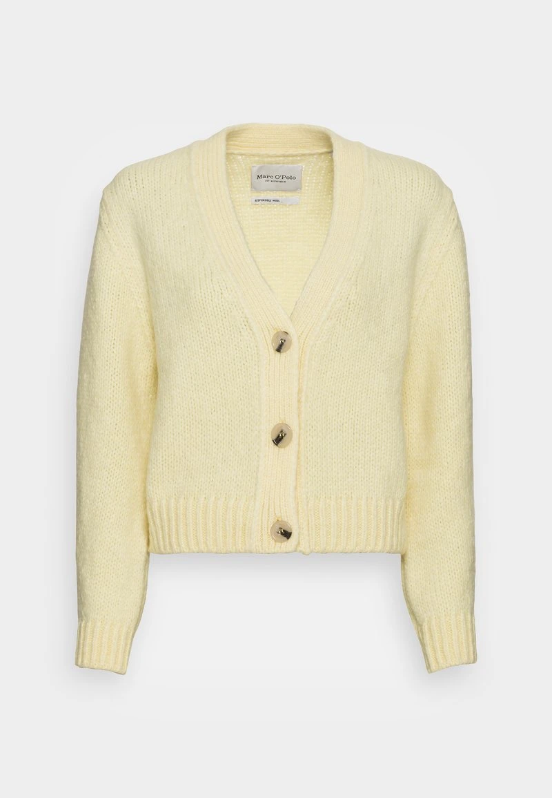 Marc O'Polo CARDIGAN LONGSLEEVE V NECK - Strickjacke - Frosty Sand 6 Marc O'Polo CARDIGAN LONGSLEEVE V NECK - Strickjacke - Frosty Sand – Bild 6