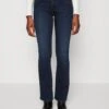 Marc O'Polo DENIM TROUSERS MID WAIST REGULAR LENGTH - Flared Jeans - Clean Blue