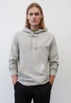 Marc O'Polo KAPUZEN- REGULAR AUS REINER BIO - Kapuzenpullover - Silver Gray Melange