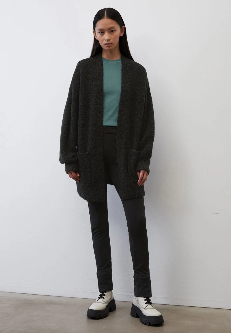 Marc O'Polo V NECK - Strickjacke - Black 5 Marc O'Polo V NECK - Strickjacke - Black – Bild 5