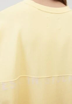 Marc O'Polo MIT SEITENNAHT-SCHLITZEN AUS ORG - Sweatshirt - Pale Sunflower -Mode Familie 65616efd4289474ab3c91efb57f4de06