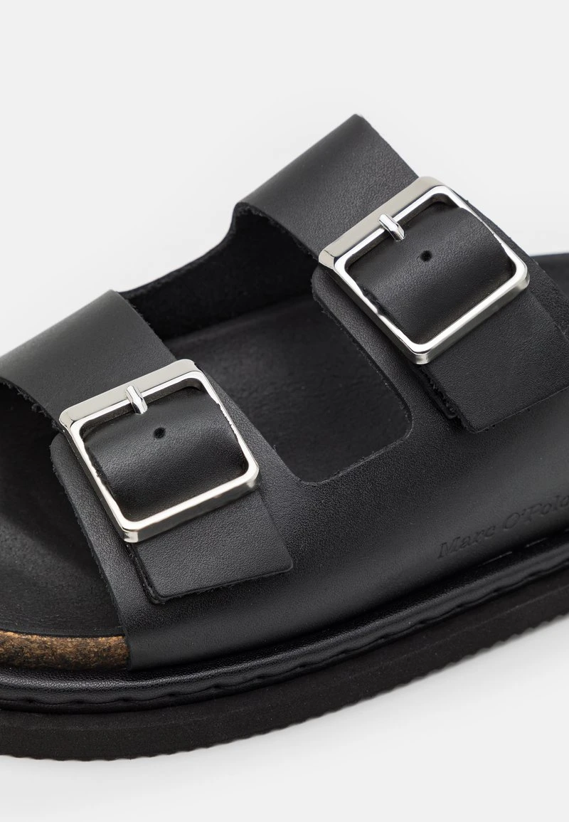 Marc O'Polo MATS - Pantolette Flach - Black 6 Marc O'Polo MATS - Pantolette Flach - Black – Bild 6