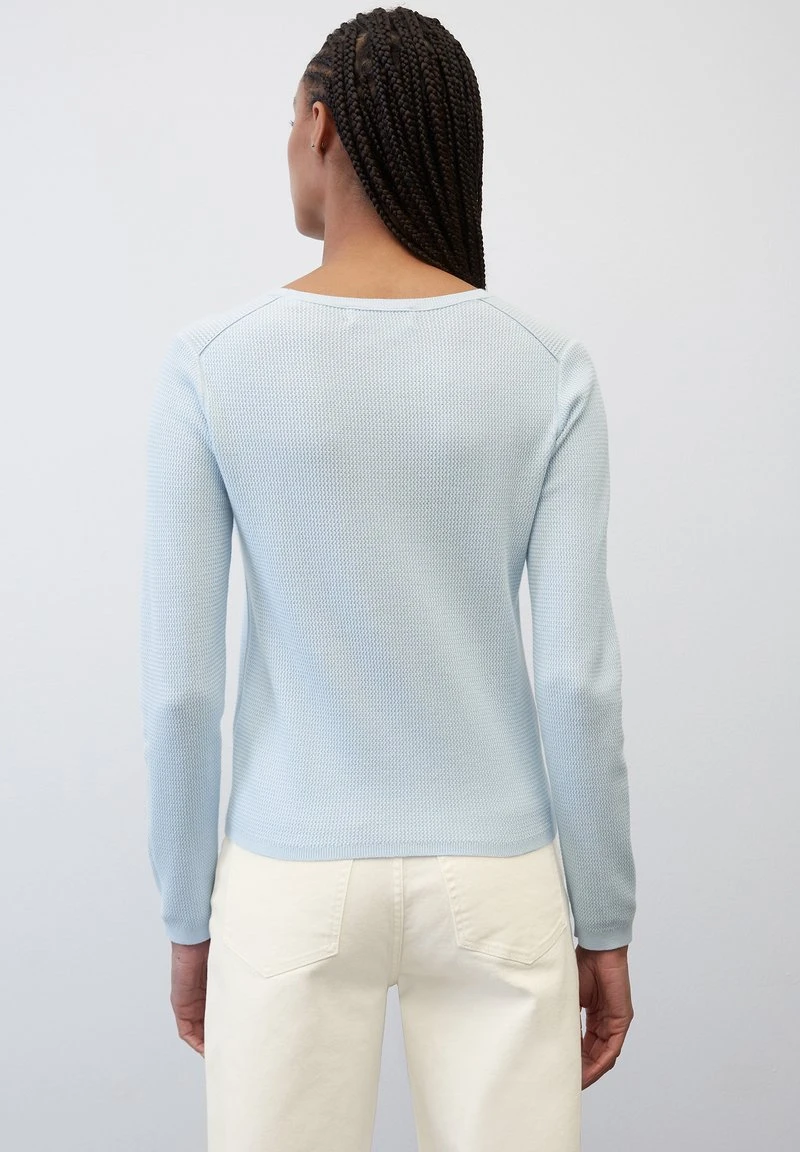 Marc O'Polo REGULAR AUS ORGANIC - Strickpullover - Spring Sky 2 Marc O'Polo REGULAR AUS ORGANIC - Strickpullover - Spring Sky – Bild 2