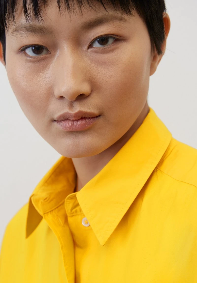 Marc O'Polo AUS PAPER-TOUCH - Hemdbluse - Morning Sun 3 Marc O'Polo AUS PAPER-TOUCH - Hemdbluse - Morning Sun – Bild 3