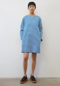 Marc O'Polo HEAVY STREIFEN - Jerseykleid - Multi Vibrant Blue 10 Marc O'Polo HEAVY STREIFEN - Jerseykleid - Multi Vibrant Blue -Mode Familie 66fd48da59374444abe075f0adcac01b