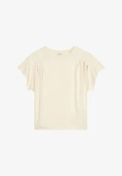 Marc O'Polo OVERCUT SLEEVE - T-Shirt Basic - White 8 Marc O'Polo OVERCUT SLEEVE - T-Shirt Basic - White -Mode Familie 671d4de5dbb545b7a83b29fe3cd1ebcb
