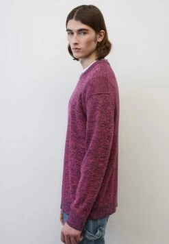 Marc O'Polo DENIM RUNDHALS REGULAR - Strickpullover - Multi Fresh Fuschia -Mode Familie 68192dcd826240a2af21c8998c4c8ff6