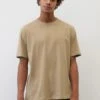 Marc O'Polo REGULAR - T-Shirt Basic - Soft Mocca