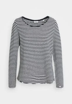 Marc O'Polo DENIM LONG SLEEVE CREW NECK - Langarmshirt - Multi/scandinavian Blue -Mode Familie 68878ff6de3f49a2b8a188144801a98f 1