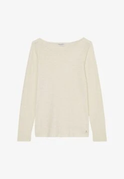 Marc O'Polo BOAT NECK - Langarmshirt - Chalky Sand -Mode Familie 697090d45eb5490288c7ab751bd731f9 1
