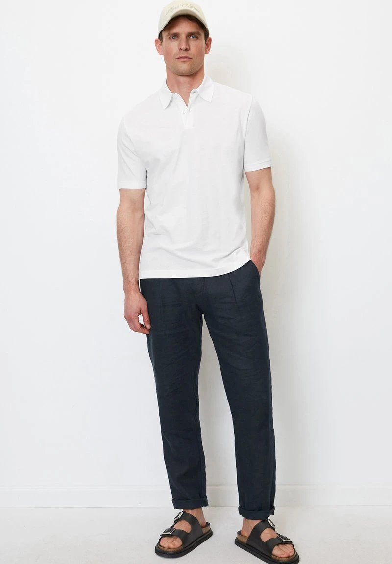 Marc O'Polo KURZARM REGULAR - Poloshirt - White 2 Marc O'Polo KURZARM REGULAR - Poloshirt - White – Bild 2