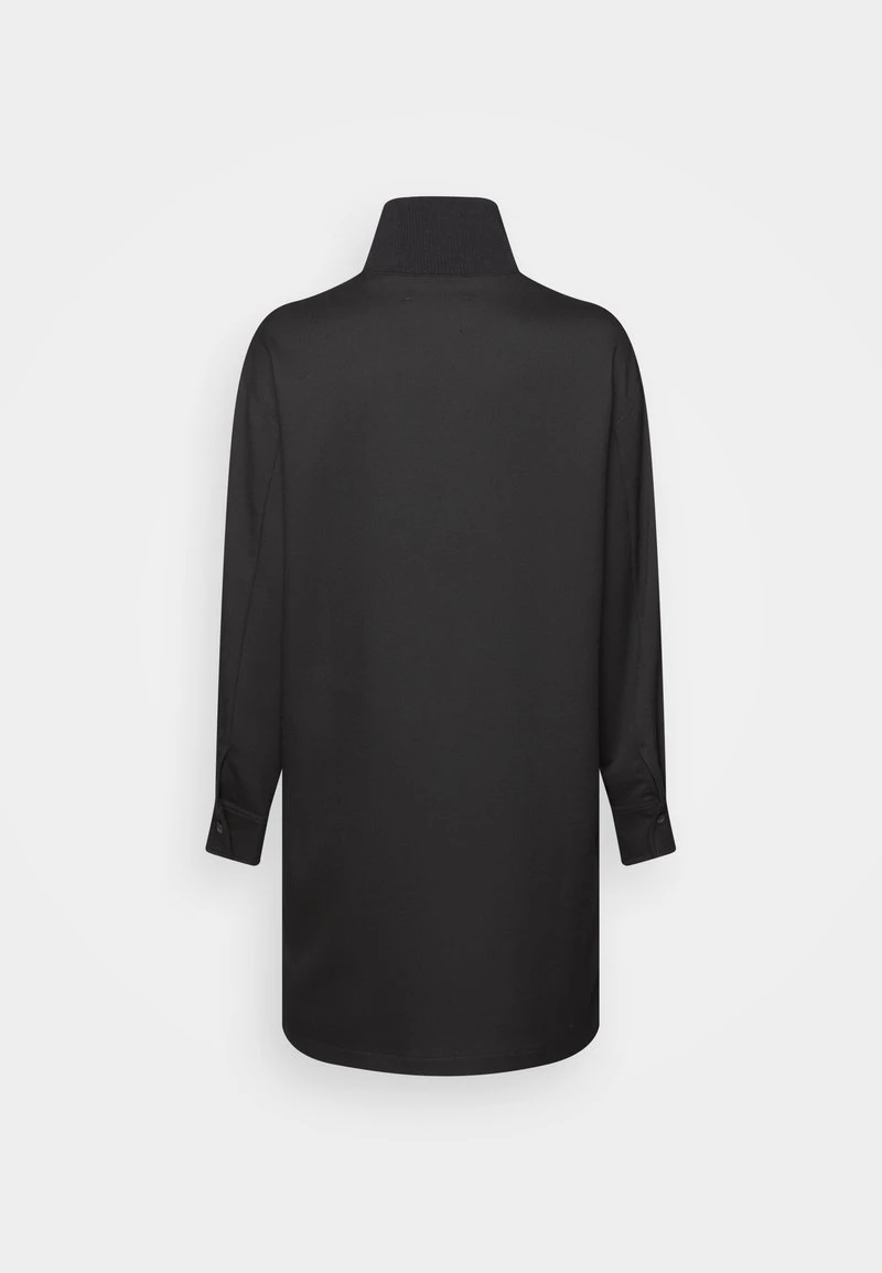 Marc O'Polo ZIP-UP NECKLINE STRAIGHT FIT LONG SLEEVE - Freizeitkleid - Black 2 Marc O'Polo ZIP-UP NECKLINE STRAIGHT FIT LONG SLEEVE - Freizeitkleid - Black – Bild 2