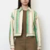 Marc O'Polo GESTREIFTE INDOOR CROPPED AUS - Leichte Jacke - Multi