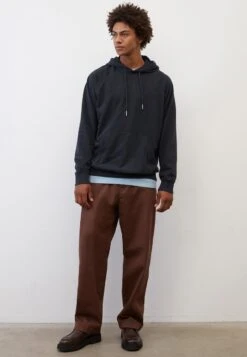 Marc O'Polo SOFTER - Kapuzenpullover - Dark Navy -Mode Familie 6b76d87c4fc6498c82e9583258e9b995