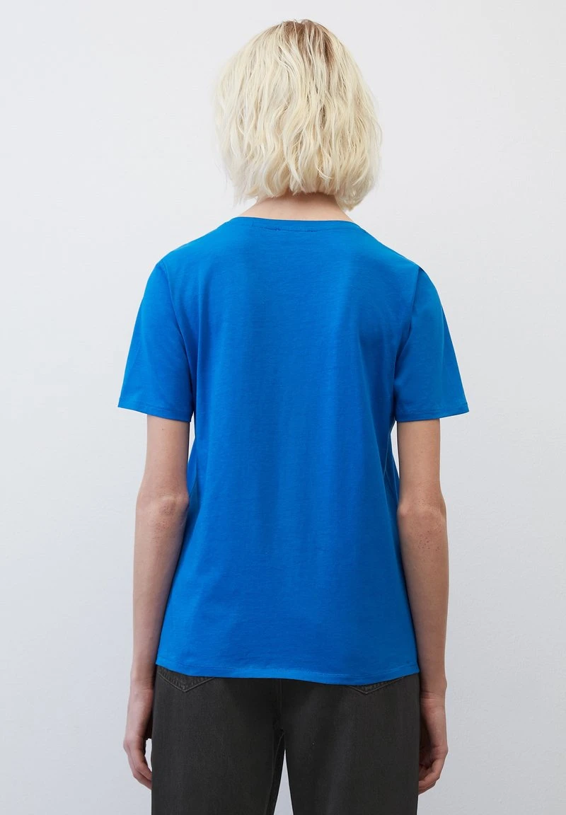 Marc O'Polo V NECK REGULAR - T-Shirt Basic - Vibrant Blue 3 Marc O'Polo V NECK REGULAR - T-Shirt Basic - Vibrant Blue – Bild 3