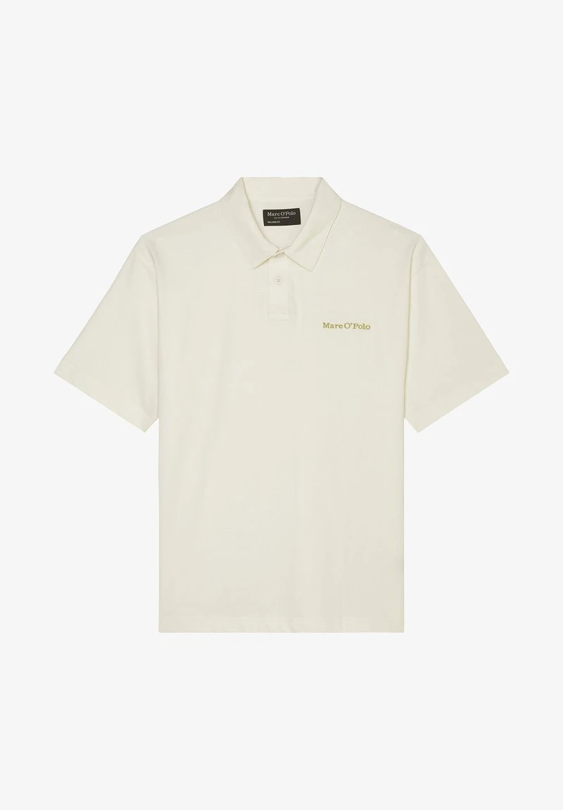 Marc O'Polo Poloshirt - White Cotton 6 Marc O'Polo Poloshirt - White Cotton – Bild 6