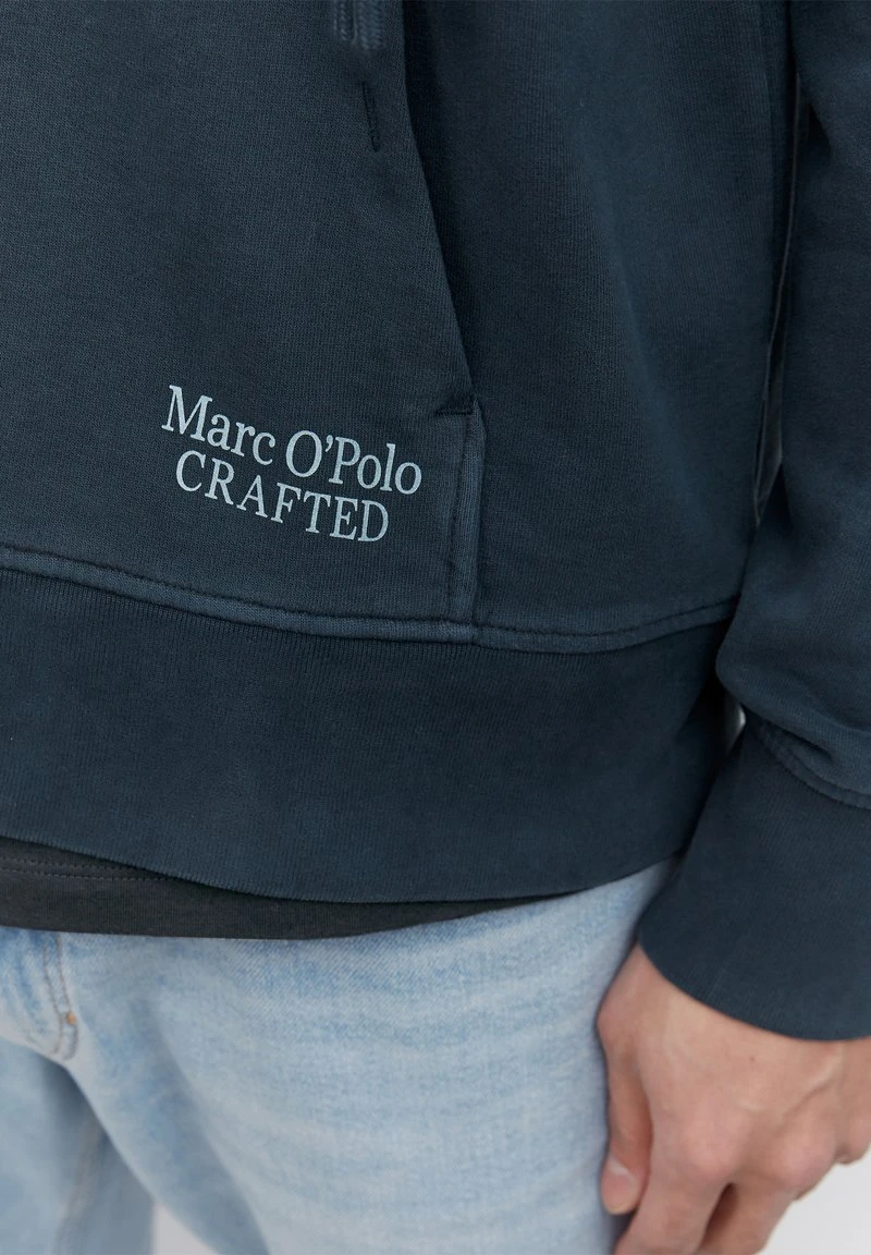 Marc O'Polo ARTWORK - Sweatjacke - Dark Navy 5 Marc O'Polo ARTWORK - Sweatjacke - Dark Navy – Bild 5