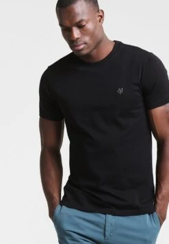 Marc O'Polo C-NECK - T-Shirt Basic - Black