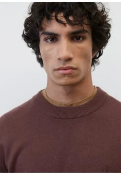 Marc O'Polo REGULAR - Strickpullover - Chocolate Bean -Mode Familie 6d870f59763f42f8aac45bc08e716648