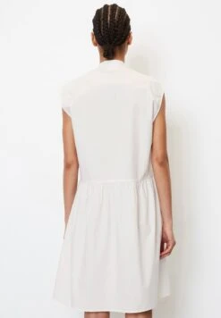 Marc O'Polo DENIM ÄRMELOSES VOLANT POPELI - Blusenkleid - Egg White -Mode Familie 6f56d10f5b04416c820613b4cbbb1df0