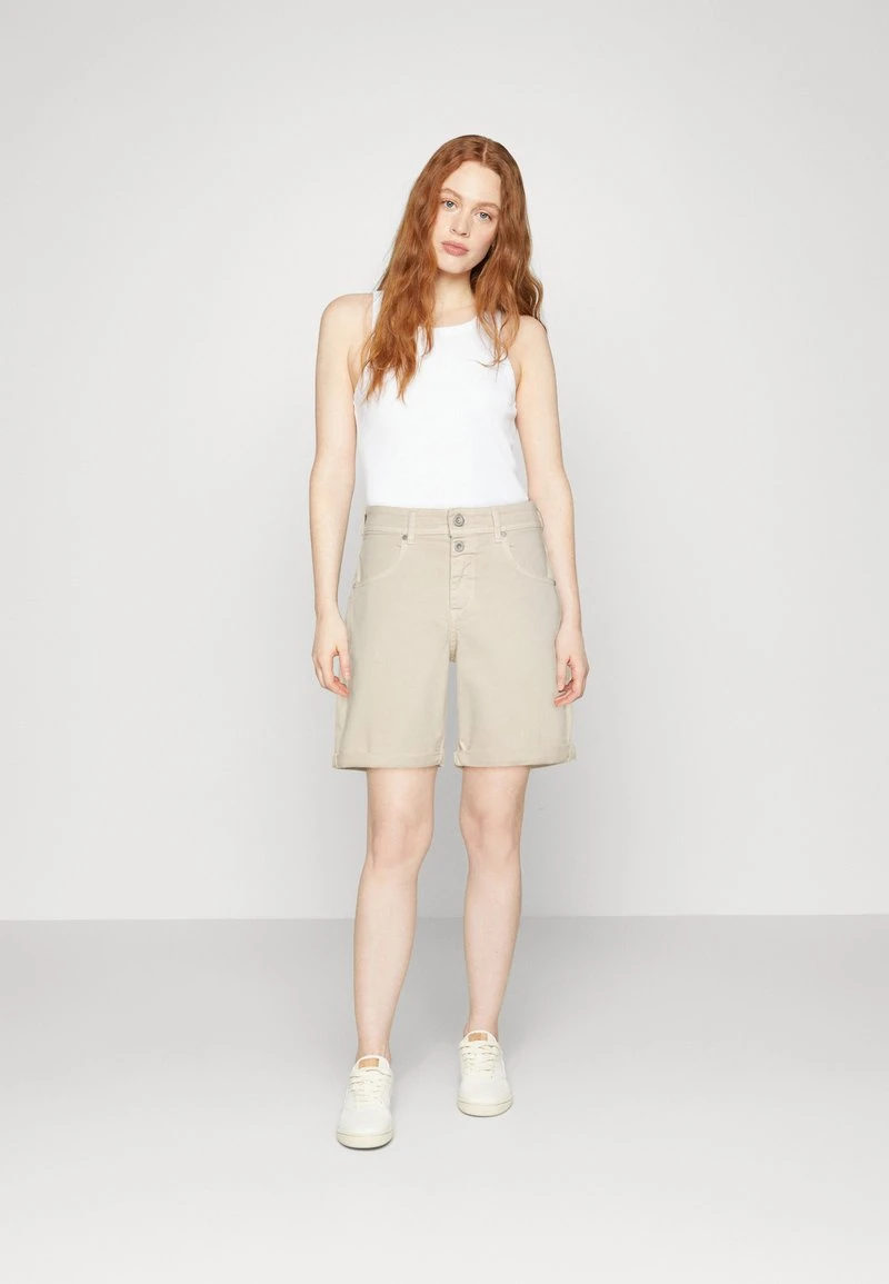 Marc O'Polo RELAXED FIT REGULAR WAIST MID LENGTH TURN - Jeans Shorts - Soft Taupe 2 Marc O'Polo RELAXED FIT REGULAR WAIST MID LENGTH TURN - Jeans Shorts - Soft Taupe – Bild 2