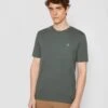 Marc O'Polo SHORT SLEEVE LOGO - T-Shirt Basic - Mangrove