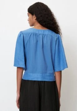 Marc O'Polo MIT MATERIAL-MIX-CHARAKTER - Bluse - Summer Sky 8 Marc O'Polo MIT MATERIAL-MIX-CHARAKTER - Bluse - Summer Sky -Mode Familie 70dbefb801f94fd78b65787e5ce7b75b