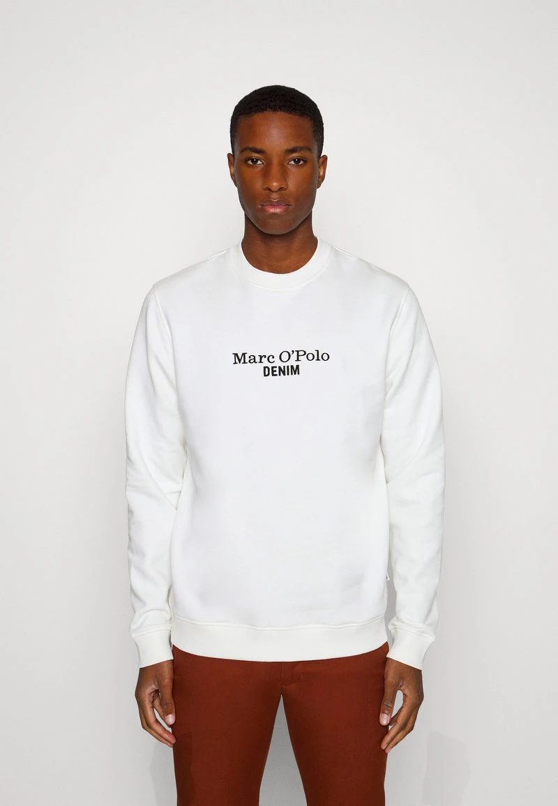 Marc O'Polo DENIM LONG SLEEVE LOGO PRINT ARTWORK - Sweatshirt - Egg White 1 Marc O'Polo DENIM LONG SLEEVE LOGO PRINT ARTWORK - Sweatshirt - Egg White