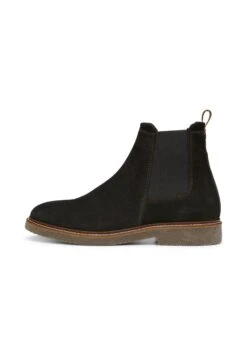 Marc O'Polo CHELSEA MODEL LINUS AUS SOFTEM - Classic Ankle Boots - Dark Graphite -Mode Familie 723d9913e28d41bba643dff745c6e888