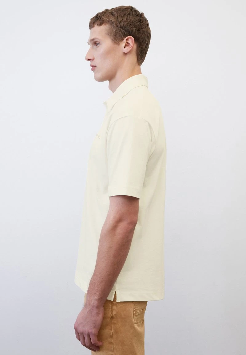 Marc O'Polo Poloshirt - White Cotton 4 Marc O'Polo Poloshirt - White Cotton – Bild 4