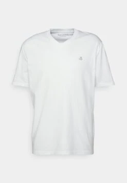 Marc O'Polo SHORT SLEEVE V NECK - T-Shirt Basic - White 10 Marc O'Polo SHORT SLEEVE V NECK - T-Shirt Basic - White -Mode Familie 7615b530a05f4688b71e8511dd9296c2