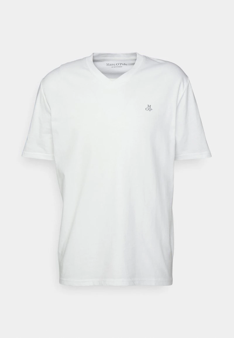 Marc O'Polo SHORT SLEEVE V NECK - T-Shirt Basic - White 5 Marc O'Polo SHORT SLEEVE V NECK - T-Shirt Basic - White – Bild 5