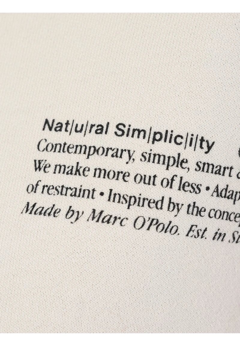 Marc O'Polo Kapuzenpullover - Sand 3 Marc O'Polo Kapuzenpullover - Sand – Bild 3