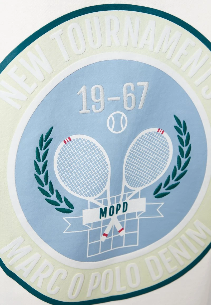 Marc O'Polo DENIM Kapuzenpullover - Egg White 6 Marc O'Polo DENIM Kapuzenpullover - Egg White – Bild 6