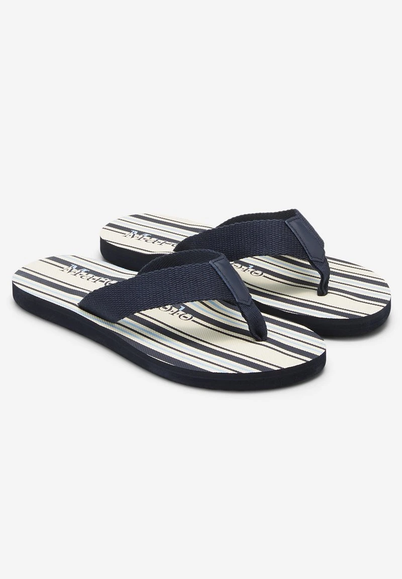 Marc O'Polo ZEHENTRENNER-BEACH STREIFEN-DESSIN - Zehentrenner - Navy 6 Marc O'Polo ZEHENTRENNER-BEACH STREIFEN-DESSIN - Zehentrenner - Navy – Bild 6